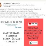 sesiones LinkedIn para Cruz Roja Illes Balears